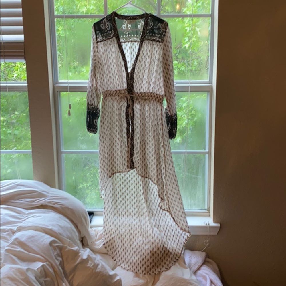 BILLABONG high low boho paisley dress